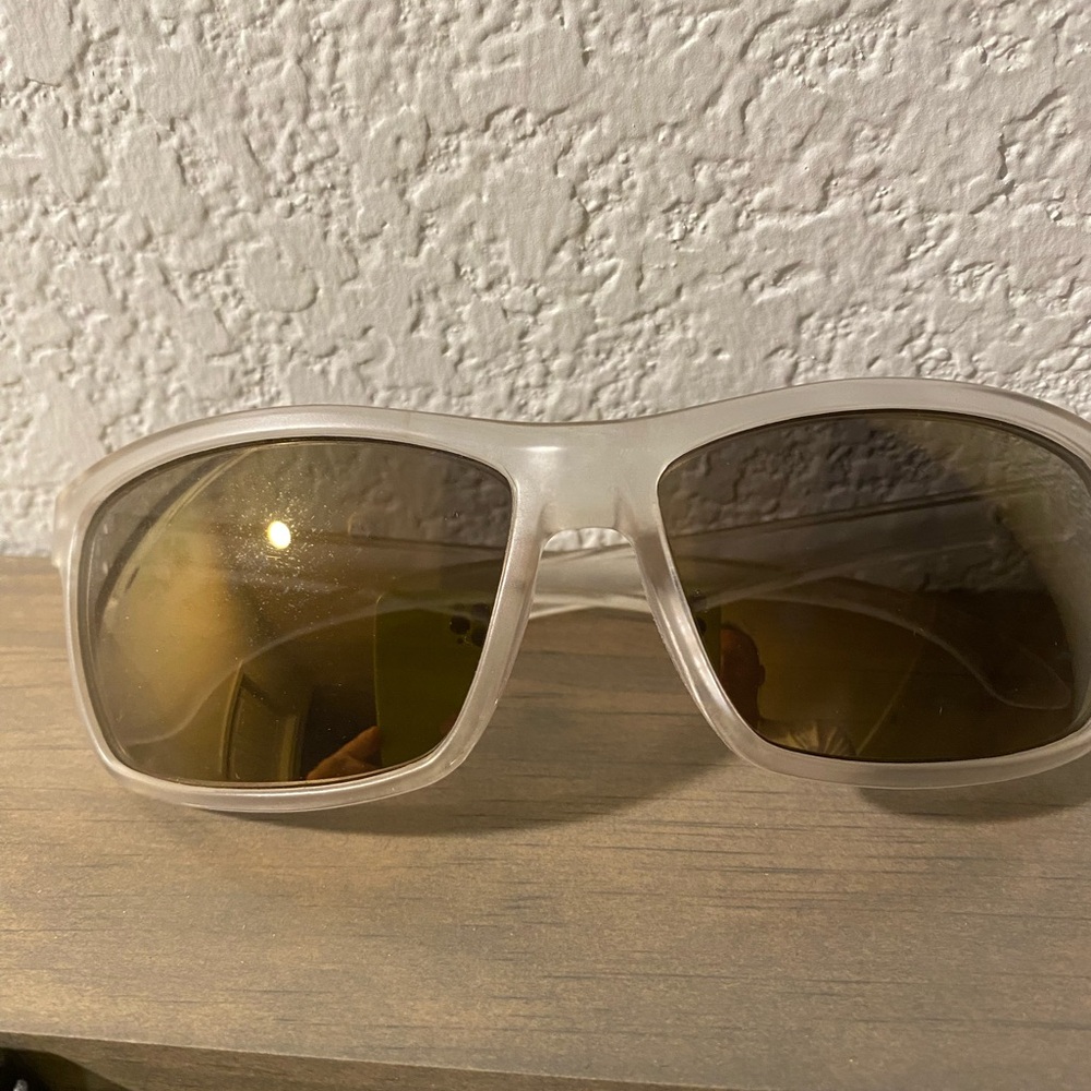 Forecast Men's Stylish Clear Frame Sunglasses